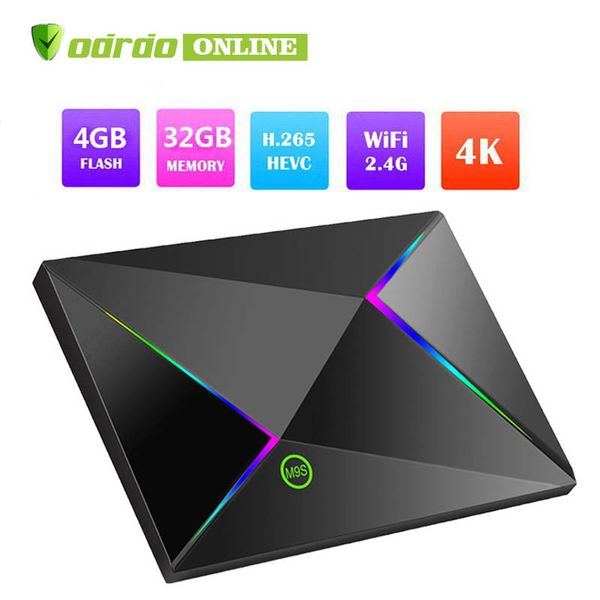 1PCS 4GB 32GB Q Plus Allwinner H6 Smart TV Box Android 9.0 TV Box 1080p 4K H.265 USB3.0 M9S Z8 IPTV smart media players
1PCS 4GB 32GB Q Plus Allwinner H6 Smart TV Box Android 9.0 TV Box 1080p 4K H.265 USB3.0 M9S Z8 IPTV smart media players