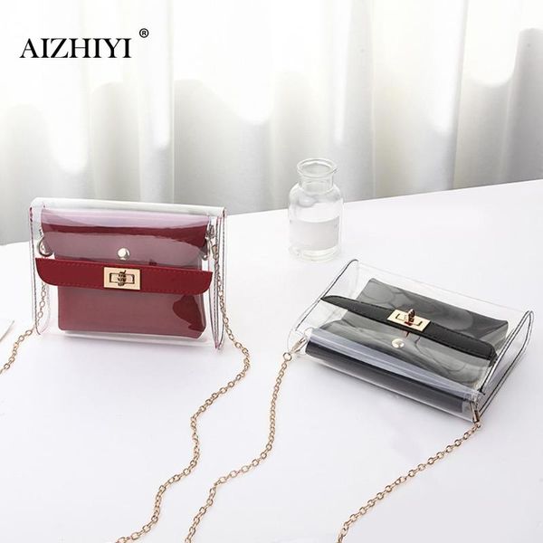 aizhiyi women pvc clear bag satchel bag fashion transparent shoulder crossbody bags ladies messenger casual shopping handbag
aizhiyi women pvc clear bag satchel bag fashion transparent shoulder crossbody bags ladies messenger casual shopping handbag