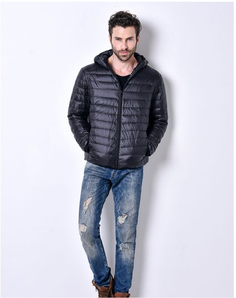 mens winter solid color outerwear crew neck zipper fashion thin with hat long sleeve homme clothing, Black
mens winter solid color outerwear crew neck zipper fashion thin with hat long sleeve homme clothing, Black