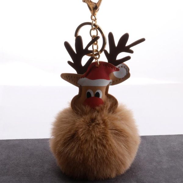 cute pompom pu reindeer keychain antlers key chain fluffy fake fur ball women car bag pompon deer key ring pom pom holder, Silver
cute pompom pu reindeer keychain antlers key chain fluffy fake fur ball women car bag pompon deer key ring pom pom holder, Silver