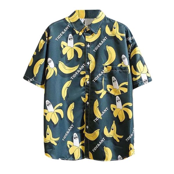 men printed hawaiian loose short sleeve casual button shirt 3xl hawaiian plus size camisa masculina camisas hombre chemise homme, White;black
men printed hawaiian loose short sleeve casual button shirt 3xl hawaiian plus size camisa masculina camisas hombre chemise homme, White;black