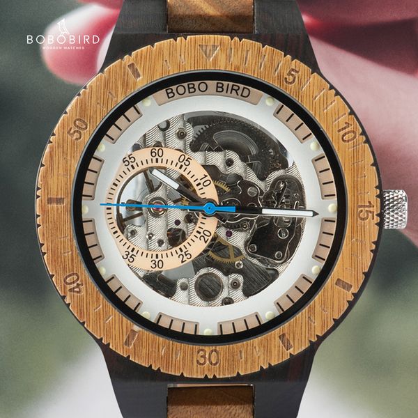 bobo bird men watch automatic mechanical wristwatches multi-functional wooden watches relogio masculino-wood watch boxes c-gr05, Slivery;brown
bobo bird men watch automatic mechanical wristwatches multi-functional wooden watches relogio masculino-wood watch boxes c-gr05, Slivery;brown