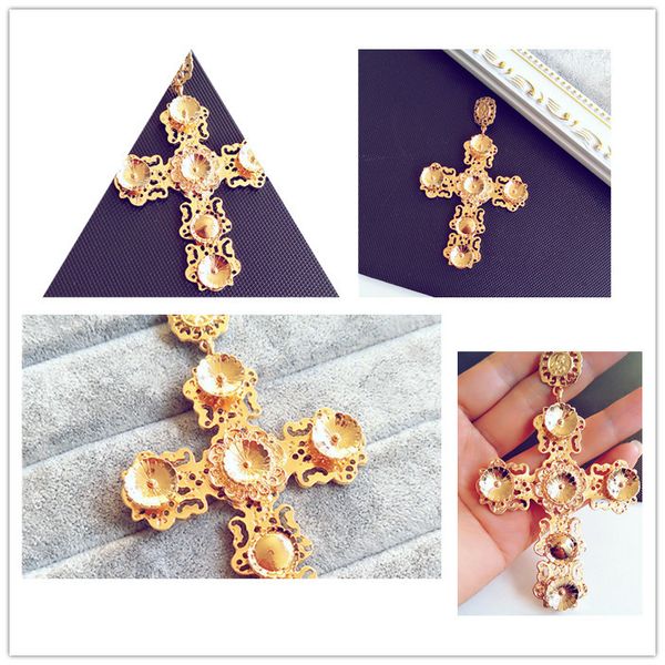 fashion-brand metal cross stud earrings for women vintage jewelry gold carving flower earring brincos fashion club bijoux 2017, Golden;silver
fashion-brand metal cross stud earrings for women vintage jewelry gold carving flower earring brincos fashion club bijoux 2017, Golden;silver