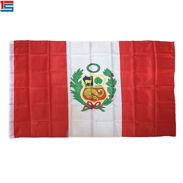digital printing peru flag 90 x 150 cm polyester national country flag banner with two grommets
digital printing peru flag 90 x 150 cm polyester national country flag banner with two grommets