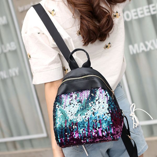 shining sequins backpack women backpacks travel bags party glitter zipper backpack school bag for girl mochila mujer
shining sequins backpack women backpacks travel bags party glitter zipper backpack school bag for girl mochila mujer