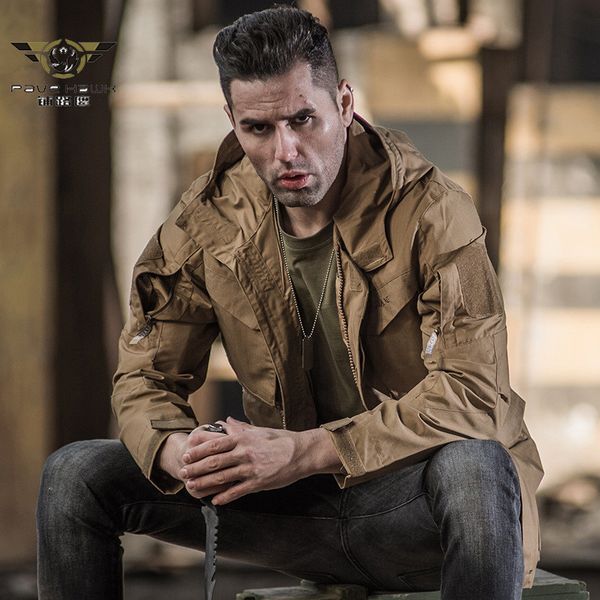 m65 camouflage tactical jacket male us army men's waterproof windbreaker hoodie field jacket outwear casaco masculino, Black;brown
m65 camouflage tactical jacket male us army men's waterproof windbreaker hoodie field jacket outwear casaco masculino, Black;brown