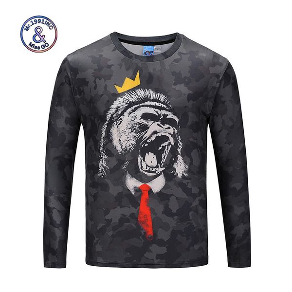 мужская дизайнерская 3d цифровая печатная футболка с длинным рукавом животное орангутанг поддельный костюм из двух частей смешной узор, White;black
мужская дизайнерская 3d цифровая печатная футболка с длинным рукавом животное орангутанг поддельный костюм из двух частей смешной узор, White;black
