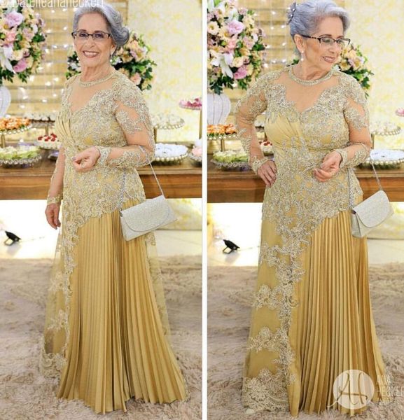 arabic gold lace mother of bride dresses with long sleeves beaded allique pleated sheer jewel neck floor length evening party gown4131981, Black;red
arabic gold lace mother of bride dresses with long sleeves beaded allique pleated sheer jewel neck floor length evening party gown4131981, Black;red