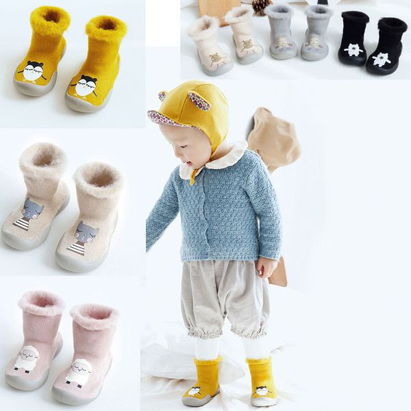 2019 autumn and winter plus velvet thickening children's socks cartoon baby toddler shoes rubber sole tube socks baby floor sock
2019 autumn and winter plus velvet thickening children's socks cartoon baby toddler shoes rubber sole tube socks baby floor sock