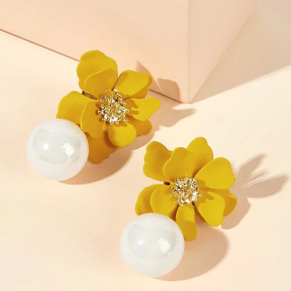 korea cute flower earrings fashion jewelry dangle earring for women wedding party bohemian pearl earring boucles d oreille femme, Silver
korea cute flower earrings fashion jewelry dangle earring for women wedding party bohemian pearl earring boucles d oreille femme, Silver