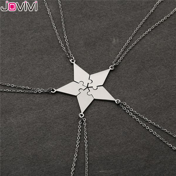 jovivi 2019 brand new stainless steel 5/6 piece friends bff necklaces friendship puzzle piece charm pendant necklace set, Silver
jovivi 2019 brand new stainless steel 5/6 piece friends bff necklaces friendship puzzle piece charm pendant necklace set, Silver
