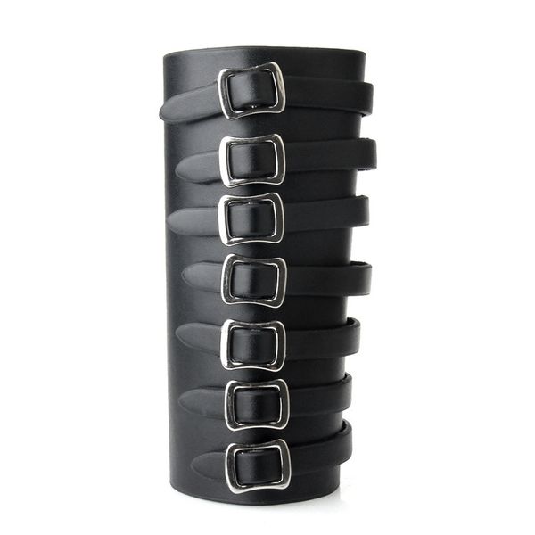 bracelet mens leather bracelet creative sevenrow button alloy bandwidth edition outdoor biking jewelry, Golden;silver
bracelet mens leather bracelet creative sevenrow button alloy bandwidth edition outdoor biking jewelry, Golden;silver