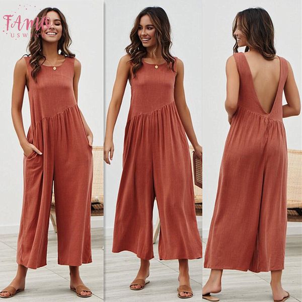 and europe the united states the new outfit style pure color jumpsuits women drop shipping, Black;white
and europe the united states the new outfit style pure color jumpsuits women drop shipping, Black;white