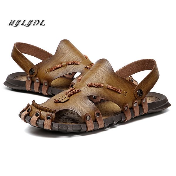 2020 men sandals genuine leather casual slipper comfortable lightweight non-slip walking footwear flip flops sepatu pria, Black
2020 men sandals genuine leather casual slipper comfortable lightweight non-slip walking footwear flip flops sepatu pria, Black