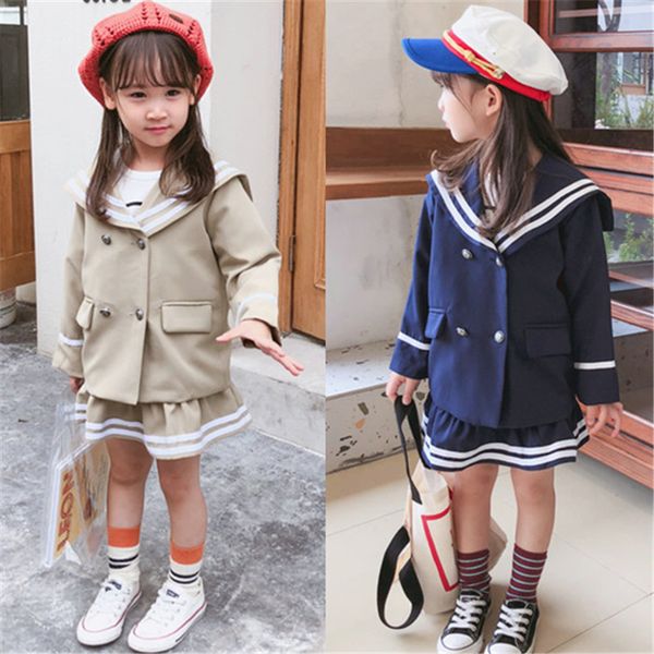 2019 baby girl spring autumn clothing set school style jacket+skirt,girls kids fashion 2pcs clothes sets children outfits, White
2019 baby girl spring autumn clothing set school style jacket+skirt,girls kids fashion 2pcs clothes sets children outfits, White