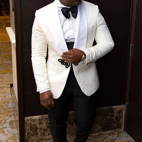 slim fit boyfriend suits for men 2020 fashion clothes 3 piece white jacquard blazer vest with pants wedding tuxedos costumes, White;black
slim fit boyfriend suits for men 2020 fashion clothes 3 piece white jacquard blazer vest with pants wedding tuxedos costumes, White;black