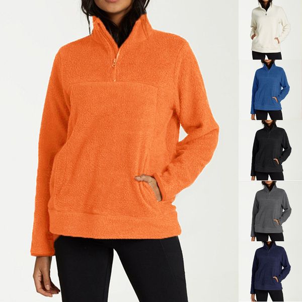 felpe 2019 autumn winter boutique women's sweatshirt casual solid color long-sleeved zipper warm sweatshirt women sudadera mujer, Black
felpe 2019 autumn winter boutique women's sweatshirt casual solid color long-sleeved zipper warm sweatshirt women sudadera mujer, Black