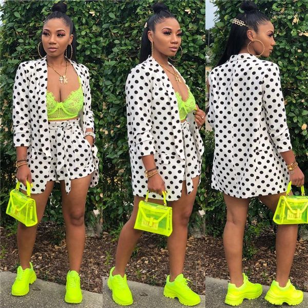 clothing women polka dot 2pcs suit designer designer office lady shorts tracksuits long sleeve casual streetwear, Gray
clothing women polka dot 2pcs suit designer designer office lady shorts tracksuits long sleeve casual streetwear, Gray