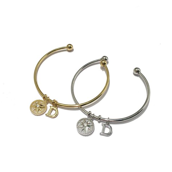 letter and star charms women new fashion gold color girls star bangle jewelry gift for girls, Black
letter and star charms women new fashion gold color girls star bangle jewelry gift for girls, Black