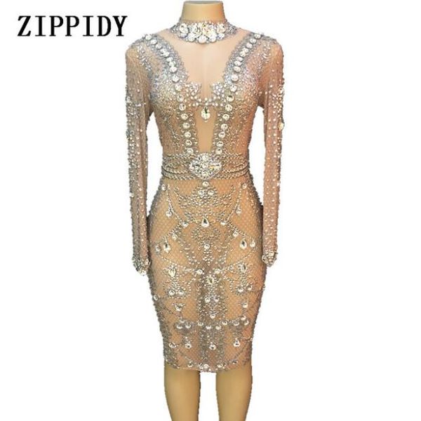 sparkly big crystals mesh perspective dress evening party dresses birthday celebrate costume singer performance dance youdu, Black;red
sparkly big crystals mesh perspective dress evening party dresses birthday celebrate costume singer performance dance youdu, Black;red