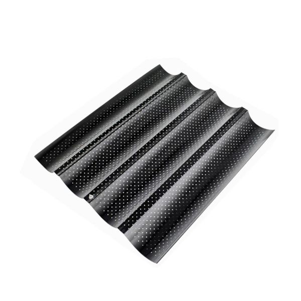 bread holder huafu coating bake mould pan non stick bakeware carbon steel french 4 slots mold
bread holder huafu coating bake mould pan non stick bakeware carbon steel french 4 slots mold