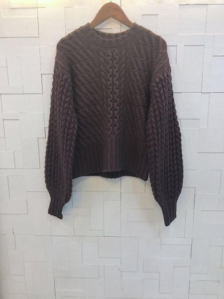 2019 new ladies fashion long-sleeved casual solid color retro twist braided sweater 1010, White;black
2019 new ladies fashion long-sleeved casual solid color retro twist braided sweater 1010, White;black
