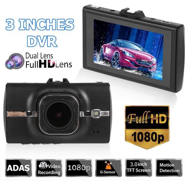 h9 1296p car dvr camera dual lens dash cam gps tracking adas parking monitor equipped with 3.0 inch ips display screen
h9 1296p car dvr camera dual lens dash cam gps tracking adas parking monitor equipped with 3.0 inch ips display screen