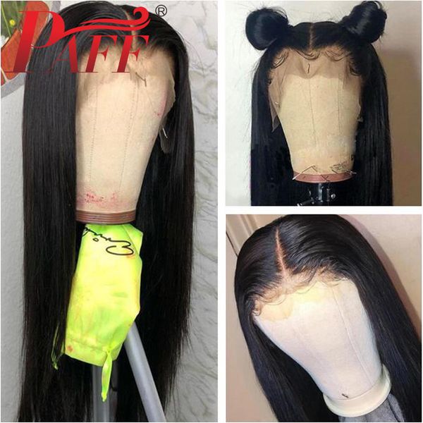 paff glueless lace front human hair wig peruvian remy hair silk straight wig natural color pre plucked with baby hair, Black;brown
paff glueless lace front human hair wig peruvian remy hair silk straight wig natural color pre plucked with baby hair, Black;brown