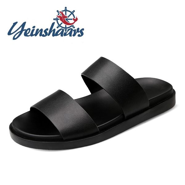men casual summer shoes black slippers fashion beach sandals breathable genuine leather slipper man slippers
men casual summer shoes black slippers fashion beach sandals breathable genuine leather slipper man slippers