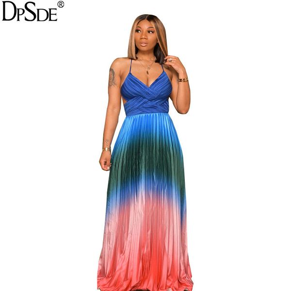 dpsde women 2020 summer fashion street casual style long dresses sleeveless condole belt printed floor-length dresses, Black;gray
dpsde women 2020 summer fashion street casual style long dresses sleeveless condole belt printed floor-length dresses, Black;gray