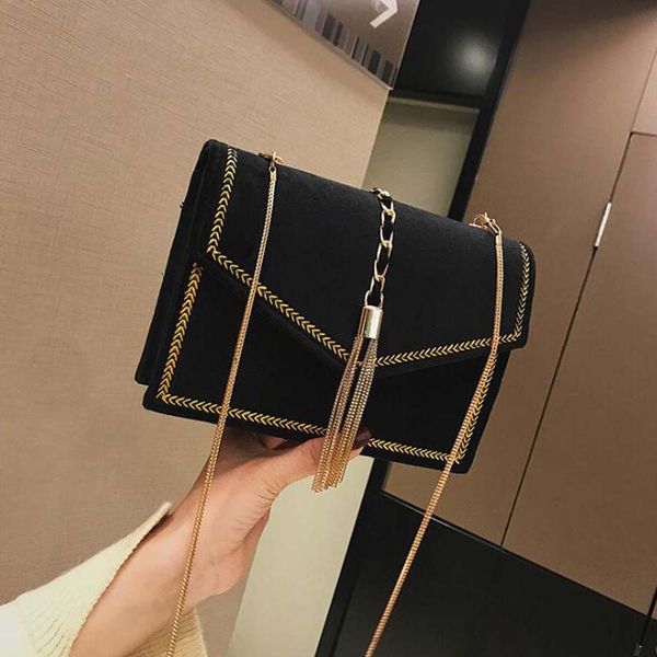Fashion Tassel Women Handbags famous brand women bags 2019 Velvet female Shoulder Messenger Bag Vintage Chic chain small bag Sac
Fashion Tassel Women Handbags famous brand women bags 2019 Velvet female Shoulder Messenger Bag Vintage Chic chain small bag Sac