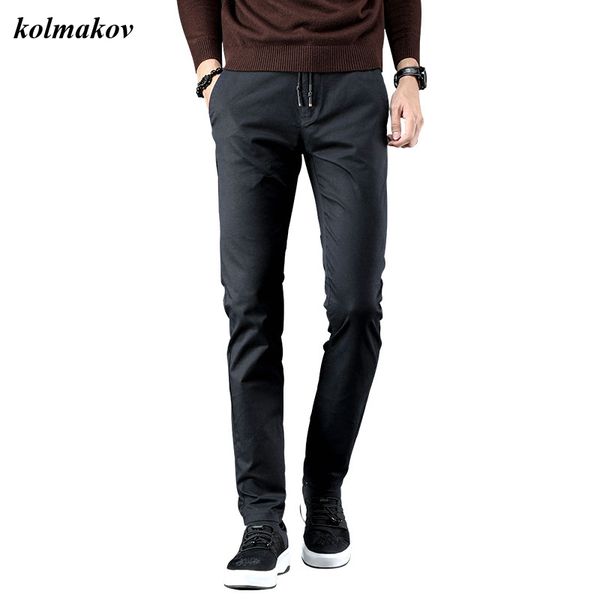 2020 kolamkov new arrival fashion style men leisure pants solid straight men's sashes trousers plus size 28-36, Black
2020 kolamkov new arrival fashion style men leisure pants solid straight men's sashes trousers plus size 28-36, Black