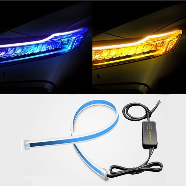 2 pcs car led daytime running light streamer light display wide for auto headlights turn signal accessories to decorate
2 pcs car led daytime running light streamer light display wide for auto headlights turn signal accessories to decorate