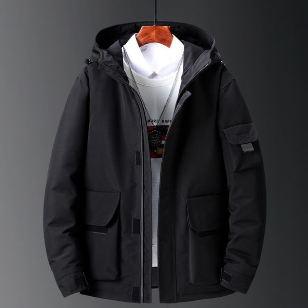men's down & parkas winter jacket coat white duck parka thick warm casual slim hooded overcoat men windbreaker doudoune homme, Black
men's down & parkas winter jacket coat white duck parka thick warm casual slim hooded overcoat men windbreaker doudoune homme, Black
