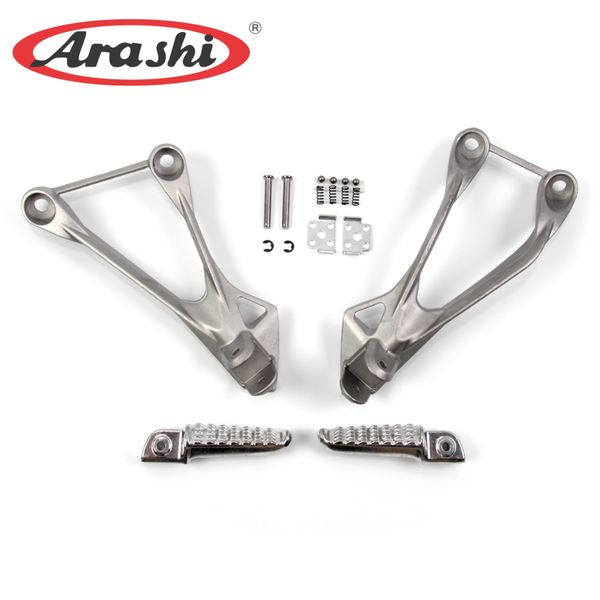 arashi 1 set rear footrest for kawasaki ninja zx6r 2005 - 2008 motorcycle passenger foot pegs mount bracket zx-6r zx 6r 2006 2007
arashi 1 set rear footrest for kawasaki ninja zx6r 2005 - 2008 motorcycle passenger foot pegs mount bracket zx-6r zx 6r 2006 2007