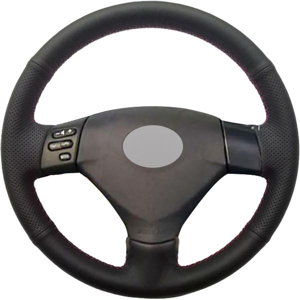 black pu faux leather diy handsewing car steering wheel cover for rx330 rx400h rx400 2004-2007 corolla verso camry 
black pu faux leather diy handsewing car steering wheel cover for rx330 rx400h rx400 2004-2007 corolla verso camry