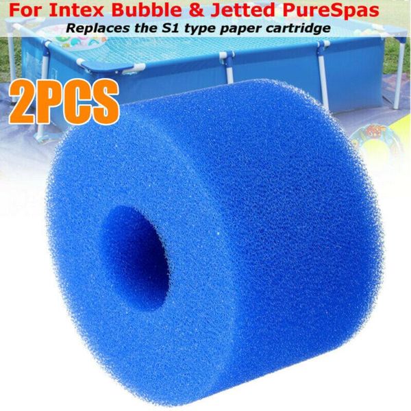 2pcs for intex pure spa reusable washable foam tub filter cartridge swimming pool filter sponge cleaning equipment
2pcs for intex pure spa reusable washable foam tub filter cartridge swimming pool filter sponge cleaning equipment