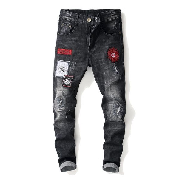 new fashion men casual pantalones pantalon slim straight elasticity jeans spring autumn male jeans men, Blue
new fashion men casual pantalones pantalon slim straight elasticity jeans spring autumn male jeans men, Blue
