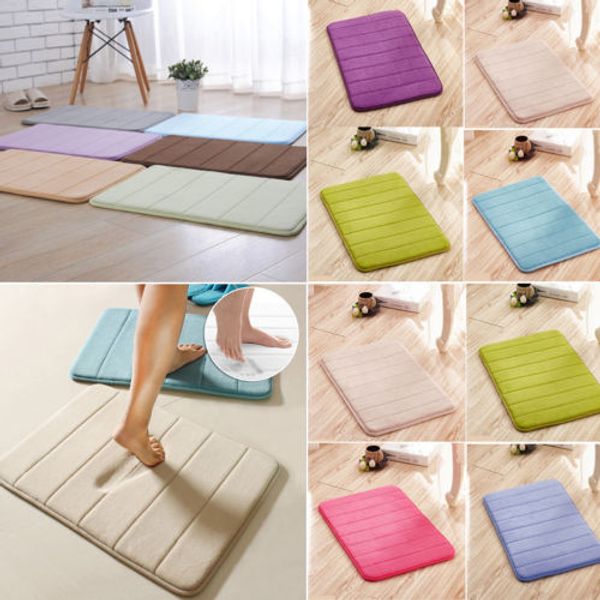 soft plain absorbent soft memory foam bath mat bathroom shower coral absorbent water velvet rug non slip
soft plain absorbent soft memory foam bath mat bathroom shower coral absorbent water velvet rug non slip