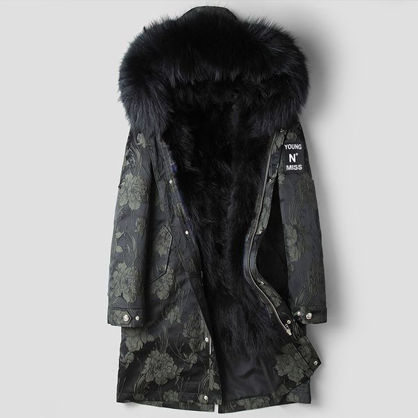 2019 new arrival winter warm raccoon fur linner hooded jackets men,men's raccoon fur parkas,plus-size l-4xl, Black
2019 new arrival winter warm raccoon fur linner hooded jackets men,men's raccoon fur parkas,plus-size l-4xl, Black