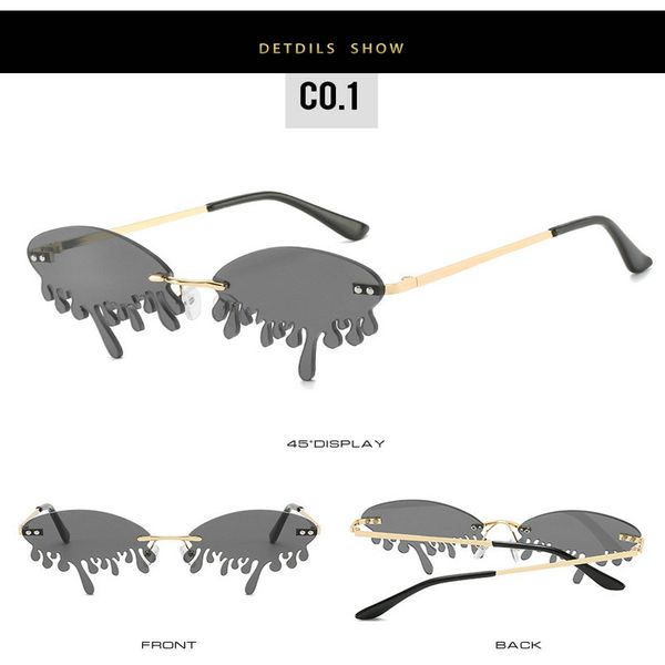 red stage catwalk tears sunglasses oec cpo new fashion trend funny sunglasses women brand design net red stage show hundred towers 8lkjz, White;black
red stage catwalk tears sunglasses oec cpo new fashion trend funny sunglasses women brand design net red stage show hundred towers 8lkjz, White;black