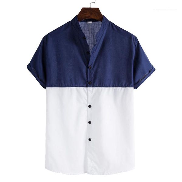shirt loose single breasted solid color turn down collar casual mens clothing summer male designer, White;black
shirt loose single breasted solid color turn down collar casual mens clothing summer male designer, White;black