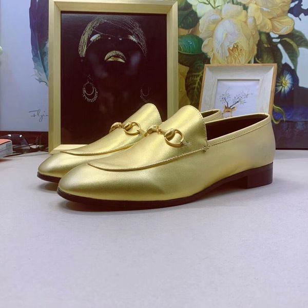 casual designer fashion women men gold matt leather flats loafers dress shoes brand new come with box dustbag, Black
casual designer fashion women men gold matt leather flats loafers dress shoes brand new come with box dustbag, Black