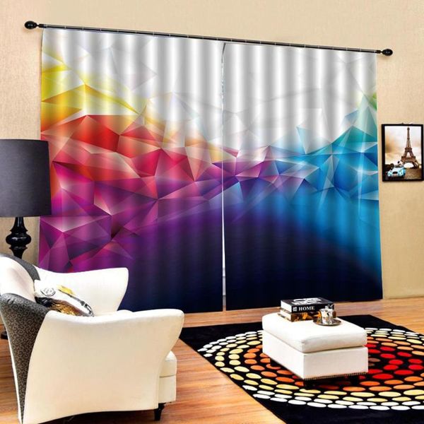 custom curtains modern home decoration living room curtains 3d colored geometric pattern curtain for living
custom curtains modern home decoration living room curtains 3d colored geometric pattern curtain for living