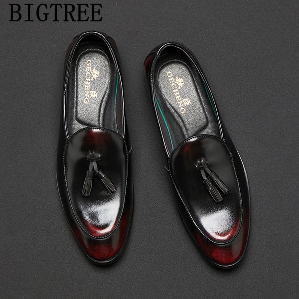 tassel shoes men formal loafers men shoes leather evening dress coiffeur office elegant italian wedding dress 2019, Black
tassel shoes men formal loafers men shoes leather evening dress coiffeur office elegant italian wedding dress 2019, Black