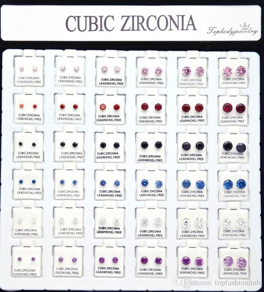 hip-hop men's single single zircon ear nail claw set diamond drill earrings 36 pairs of suit wholesale
hip-hop men's single single zircon ear nail claw set diamond drill earrings 36 pairs of suit wholesale