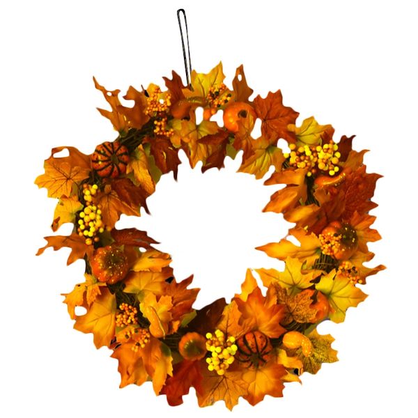 big deal 40cm wreath autumn harvest maple leaf skull pumpkin front door wreath front door home decor party supplies
big deal 40cm wreath autumn harvest maple leaf skull pumpkin front door wreath front door home decor party supplies