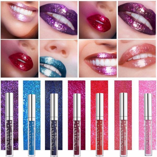 7 color glitter lipstick long lasting waterproof shimmer shiny red lip gloss make up metallic blue purple pink liquid lipsticks
7 color glitter lipstick long lasting waterproof shimmer shiny red lip gloss make up metallic blue purple pink liquid lipsticks