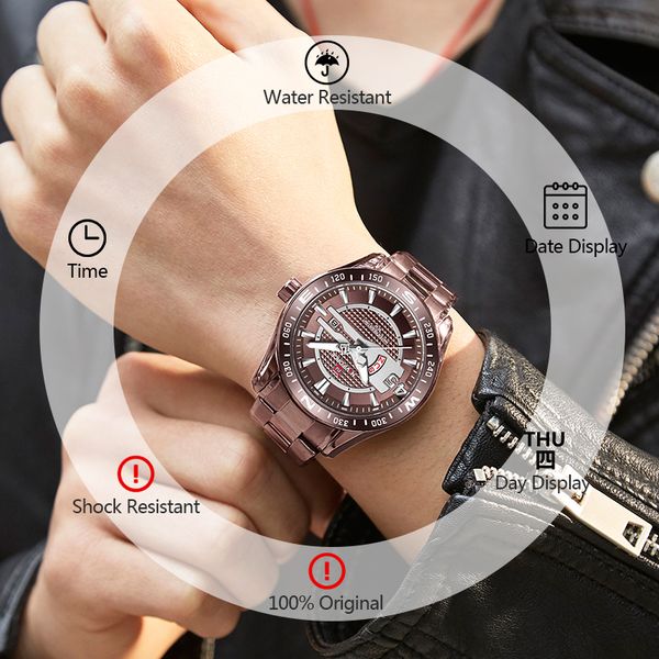 для dropshipping лучший бренд naviforce календарная часы мужчины мода свободного покроя полный стали спортивные кварцевые наручные часы relo, Slivery;brown
для dropshipping лучший бренд naviforce календарная часы мужчины мода свободного покроя полный стали спортивные кварцевые наручные часы relo, Slivery;brown