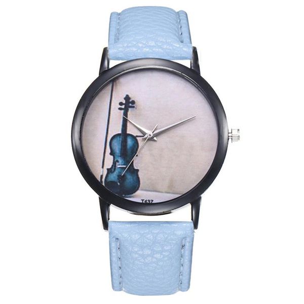 new fashion violin print women's watches simple casual pu leather strap analog quartz round watches relogio masculino 35, Slivery;brown
new fashion violin print women's watches simple casual pu leather strap analog quartz round watches relogio masculino 35, Slivery;brown